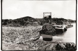 Avfallsplassen i Kollevågen, 1971